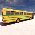 Bus School Bus 3d model