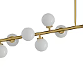 Chandelier Combination Lamp Chandelier Ceiling Lamp Lighting Appliance Art Furniture Light Luxury Bulb Shaped 3d model