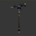 Scepter Ancient Scepter Cane Ancient Scepter Magic Scepter Metal Scepter Classical Scepter Magic Scepter 3d model