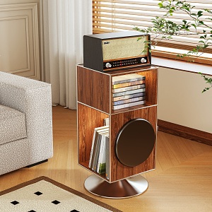 Side table rotating cabinet 3d model