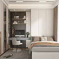 Simple Tatami Multi-function Room 3d model