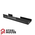 Sturdy Steel Wall Mounted Rack for Bathroom Daily Washing Essentials Storage