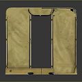 Beige Large Canvas Tent With Multiple Doors And Waterproof Cover For Outdoor Activities
