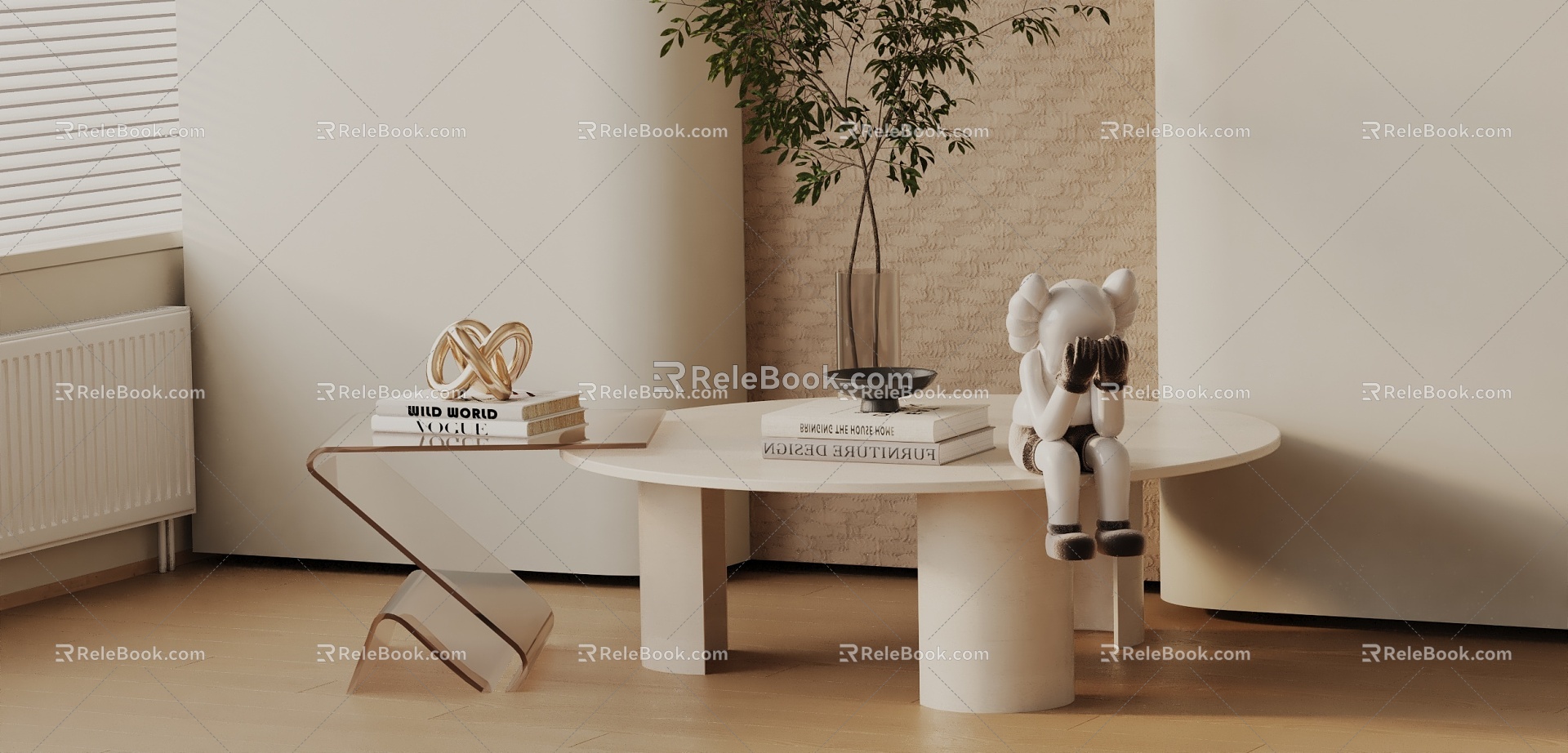 Coffee table 3d model