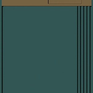 Cabinet door panel 3d model