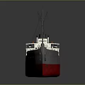 modern ship engineering ship digging ship 3d model