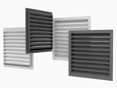 Modern blinds 3d model