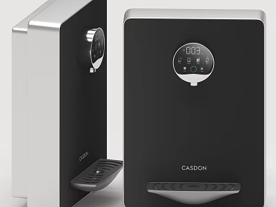 CASDON Modern Kitchen Sterilizer With Digital Display And Foot Pedal Operation 3d model