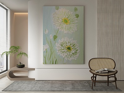 decorative painting 3d model