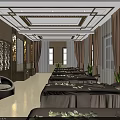 Luxurious SPA Sauna Interior With Massage Beds Flower Petals And Decorative Wall