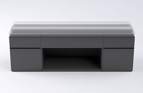 Modern desk 3d model