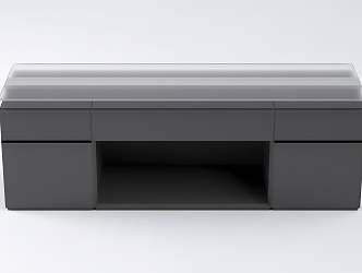 Modern desk 3d model