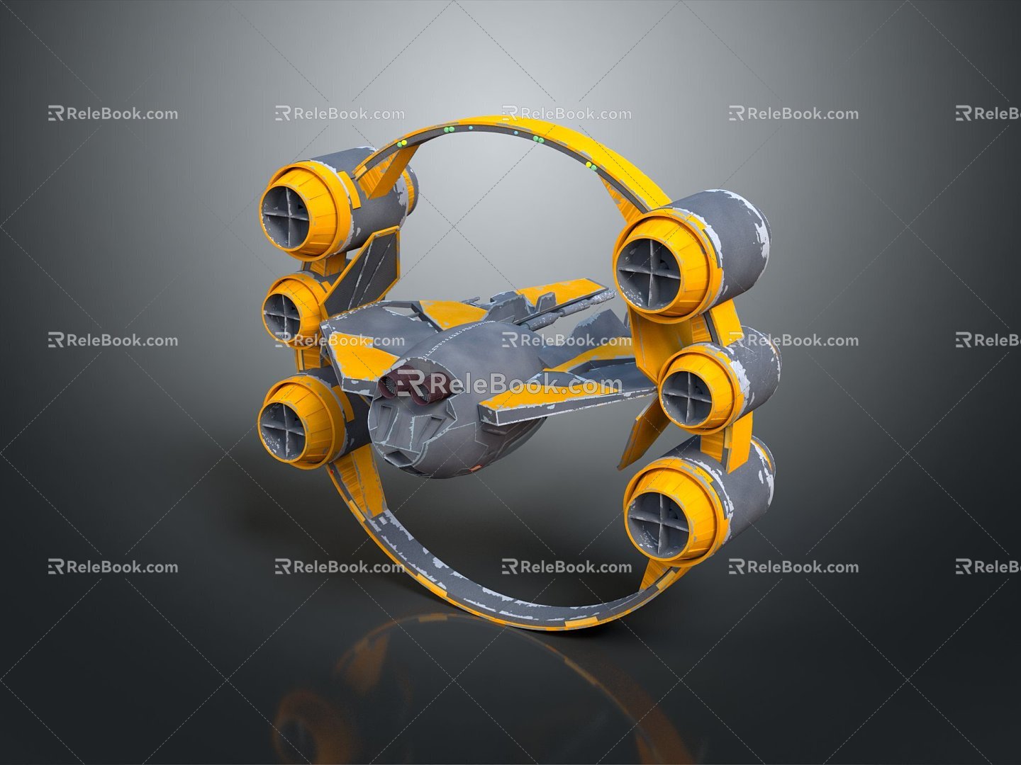 Spaceship Spacecraft Spacecraft 3d model