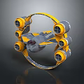 Spaceship Spacecraft 3d model