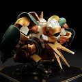 Modern robot science and technology sense combat mecha doomsday mecha toy ornaments 3d model