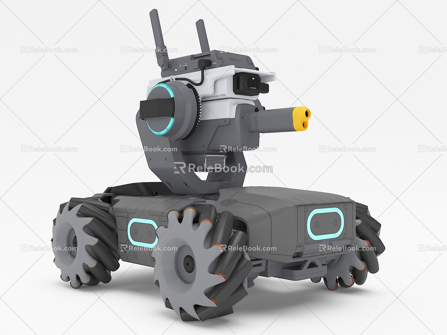 Modern Robot Mecha Master 3d model