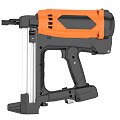 Orange and Black Electric Staple Gun With Handle And Magazine