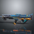 Modern Sci-Firearms Next Generation Firearms Sci-Fi Games Gun Games Firearms 3d model