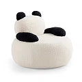 Children's Sofa Clove Card Sofa Lazy Little Panda Chair Lazy Sofa 3d model