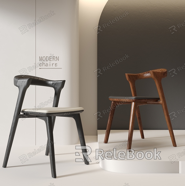 Dining Chair Single Chair Leisure Chair model