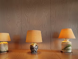 Modern Table Lamp Ceramic Table Lamp 3d model