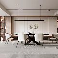 Modern Restaurant 3d model