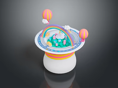 Game Environment Game Scene Fairy Tale Scene Fairy Tale Magic Scene Magic Item Fantasy Scene 3d model