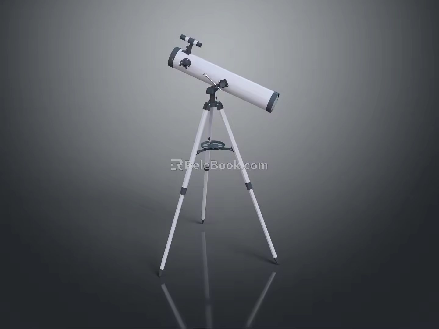 astronomical telescope space telescope observation equipment physical equipment binoculars 3d model