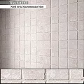 Light Colored Square Textured Architectural Tile Components For Wall Decoration 3d model