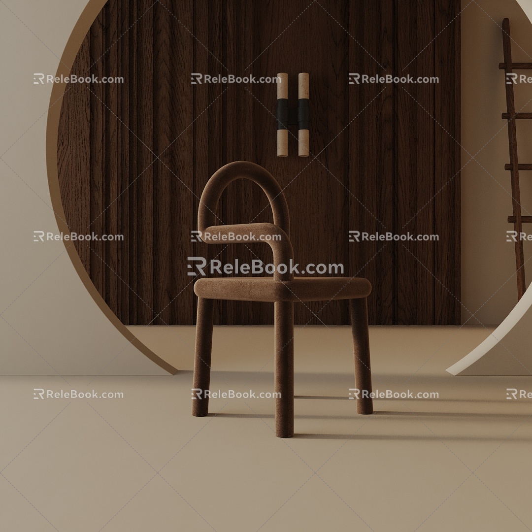 Modern Dining Chair 3d model