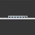 Modern Sci-Fi Equipment Sci-Fi Panel Sci-Fi Instruments 3d model