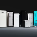 GREE Brand Refrigerators And Freezers In Various Colors Different Styles Single Door Double Door