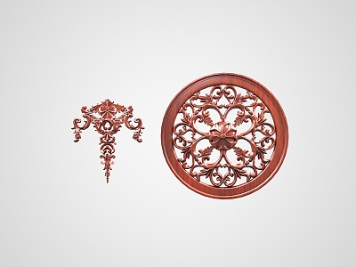 decorative carving model