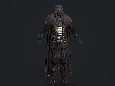 Assassin Warrior Men in Black model