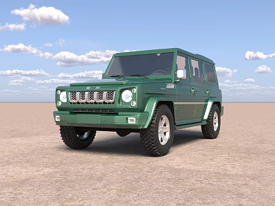 BJ80 Jeep SUV Beijing Jeep 3d model BJ80 Jeep SUV Beijing Jeep 3d model