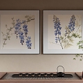 New Chinese Decorative Painting 3d model