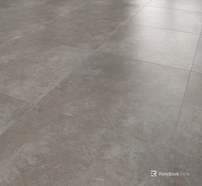 High Quality Modern Gray Floor Tiles With Natural Texture And Matte Finish Design 3d model 