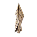 Various Colored Striped And Checkered Hanging Towels With Unique Designs