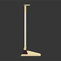 Modern Household Cleaning Tools White Dustpan With Orange Interior And Purple Broom