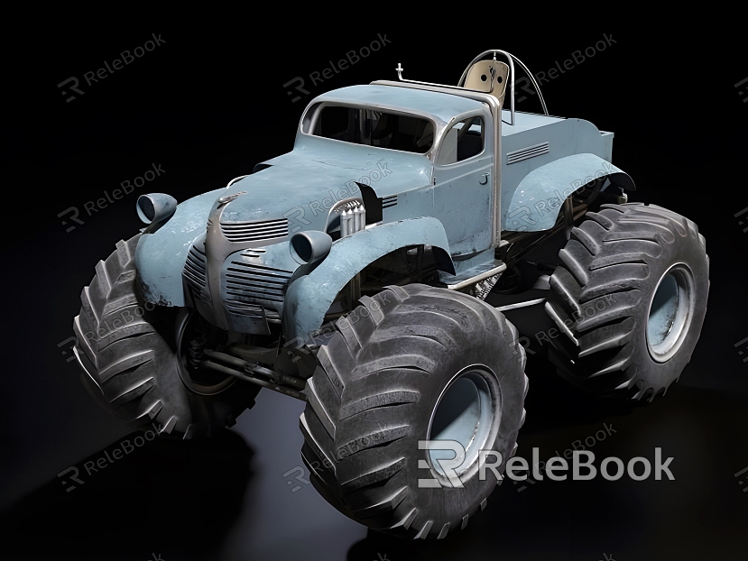 Monster Truck Modern Truck model