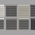 Different Types Of Roller Blinds With Various Colors And Textures