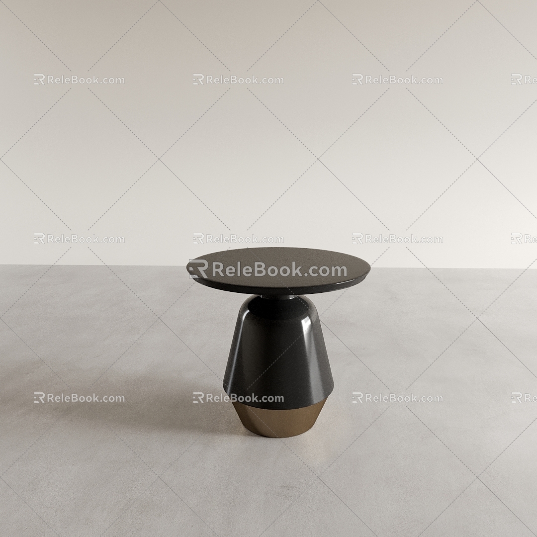 Side Table Round Table Coffee Table Round Table Low Table Corner Table Square Table 3d model