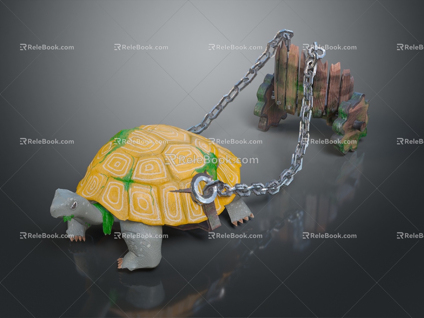 Turtle Turtle Cartoon Turtle Snapping Turtle Chickbill Turtle Reptile Cold Blooded Animal Reptile Reptile Class 3d model