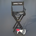 High Quality Commercial Equipment Director's Chair With Megaphone For Events