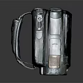 Sony Digital Vintage Handheld Camcorder With Classic Lens And Retro Body Design