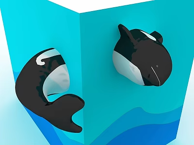 Whale 3d model