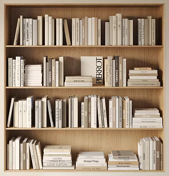 Modern Book Combination Decorative Book Magazine Book Ornaments 3d model