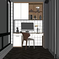 Nordic Balcony 3d model