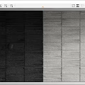 Two Tone Background Wall Design With Dark And Light Panel For Interior Decor