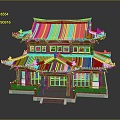 temples temples temples halls halls temples multi-storey ancient buildings chinese ancient buildings chinese ancient buildings 3d model